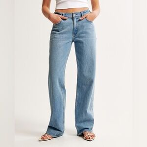 Abercrombie & Fitch Low Rise Baggy Jeans